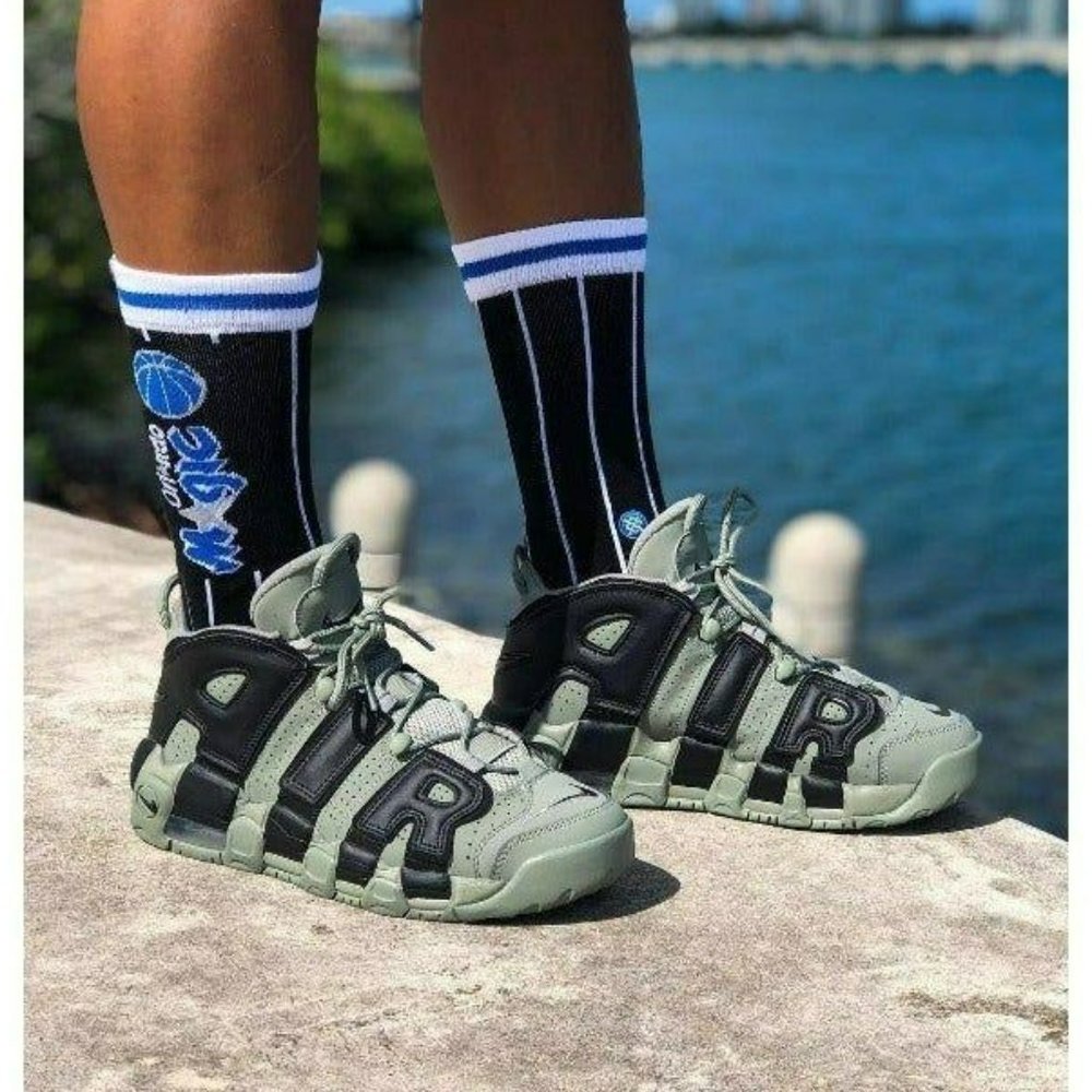 Nike Air More Uptempo “Dark Stucco” (GS) Sz 5Y